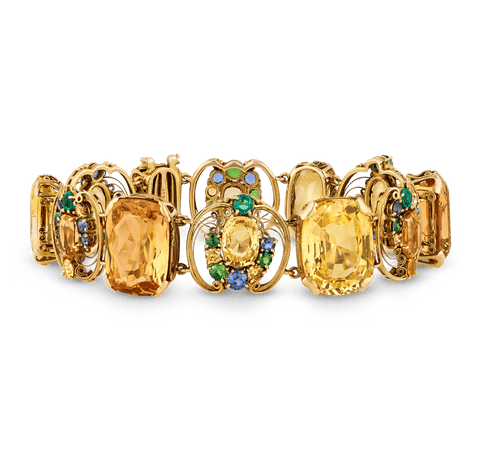 Louis Comfort Tiffany Art Nouveau Bracelet