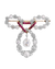 Belle Époque Diamond and Ruby Brooch