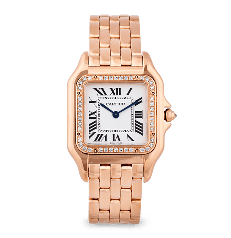 Cartier Panthère Rose Gold Wristwatch