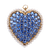 Johnson, Walker & Tolhurst Victorian Yogo Sapphire Pendant Brooch