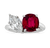 Oscar Heyman Ruby and Diamond Ring