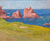 Pink Granite Rocks by Wynford Dewhurst