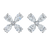 Floral Diamond Earrings, 7.30 Carats