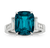 Indicolite Tourmaline Ring, 7.07 Carats