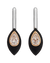 Pear-Shaped Diamond Earrings, 2.57 Carats