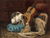 The Guitar Lesson by Henriëtte Ronner-Knip