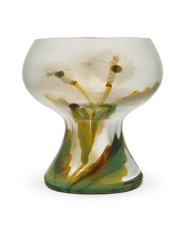 Tiffany Studios Internally Decorated Daisy Favrile Vase