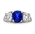 Tiffany & Co. Art Deco Untreated Kashmir Sapphire Ring, 3.26 Carats