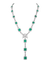 Fred Leighton Colombian Emerald and Diamond Necklace