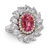 Padparadscha Sapphire Ring, 2.87 Carats