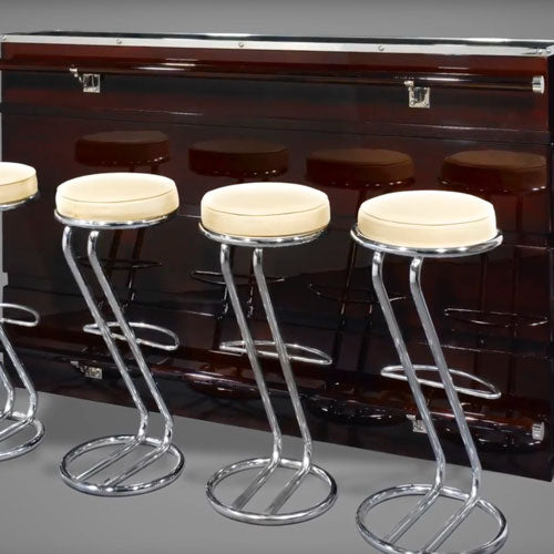 Art Deco Bar And Stools