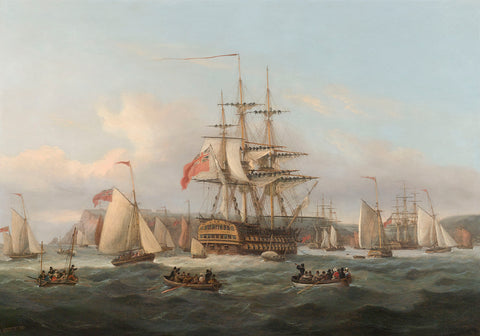 The Pioneer, The Nonsuch by Montague Dawson