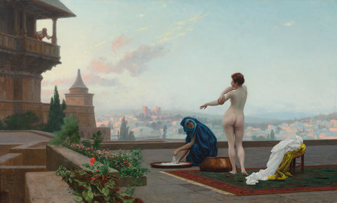 Bacchante à la grappe by Jean-Léon Gérôme