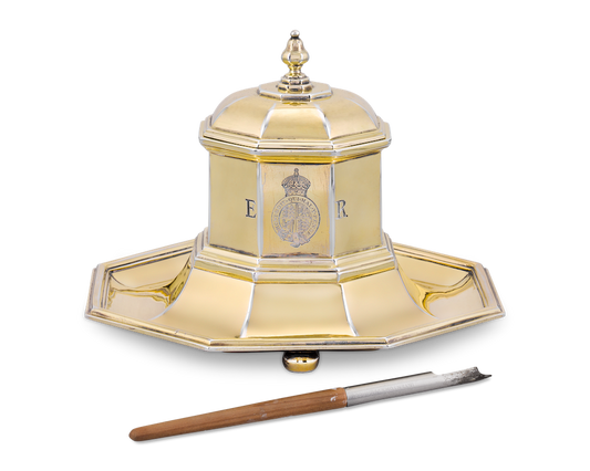 The Coronation Inkstand And Pen Of King Edward VII