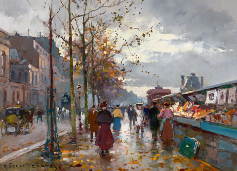 Les roses d'Ispahan by Lucien Lévy-Dhurmer