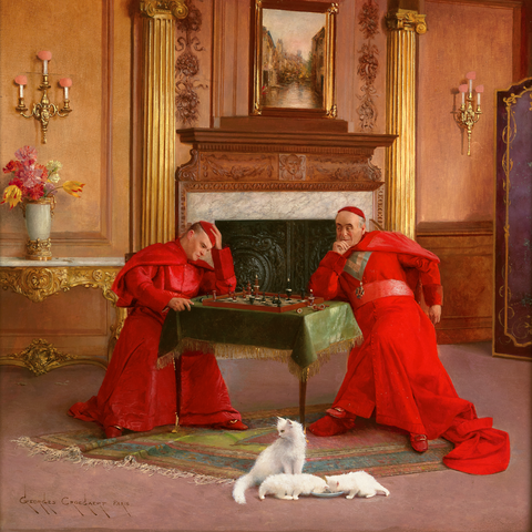 Cardinals Playing Cards by Victor Marais-Milton