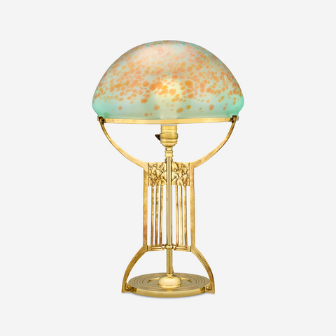 Steuben Aurene Hanging Lamp