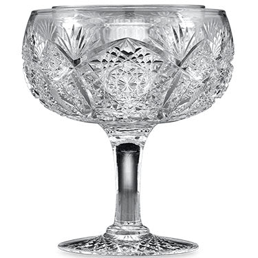 Tuthill American Brilliant Cut Glass Vase