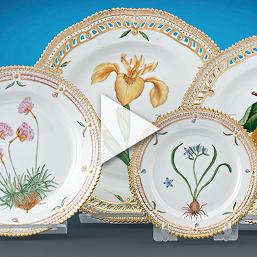 Flora Danica Porcelain Dinner Service