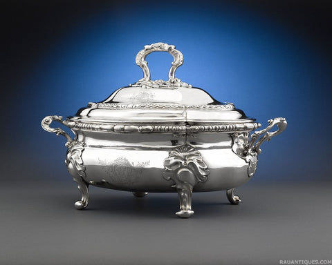 Georgian Silver Open Salt by Paul de Lamerie