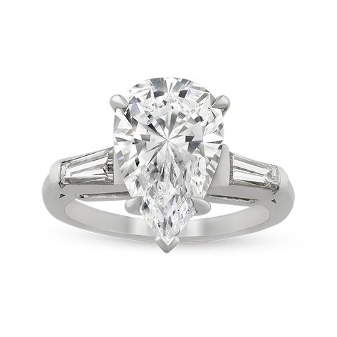 Harry Winston Golconda Diamond Ring, 5.56 Carats