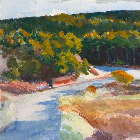 Longnook Valley by Edward Hopper