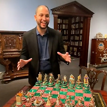 The Battle of Issus Chess Set