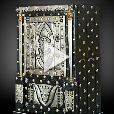 Exceptional Antique Italian Safe