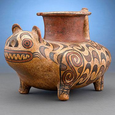 Tiffany & Co. Coral and Turquoise Peruvian Brooch by Donald Claflin