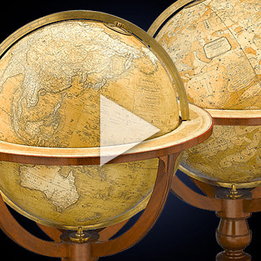 Celestial & Terrestrial Globes by Newton & Son