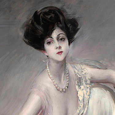 Portrait of Emilienne Le Roy by Giovanni Boldini