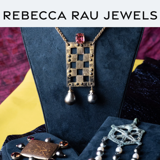 Ancient Artifacts Are Reimagined as Modern Jewels in Rebecca Rau’s THEN & NOW Collection