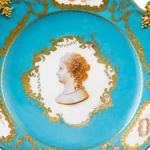 Louis XV Style Bleu Céleste Vase