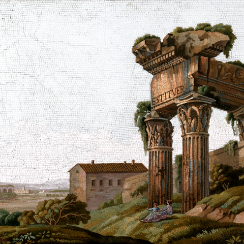 The Colosseum Micromosaic by Luigi Gallandt