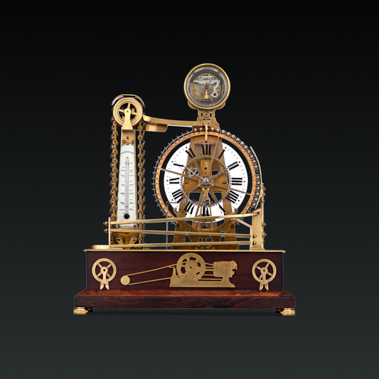 FRENCH WATERWHEEL CLOCK