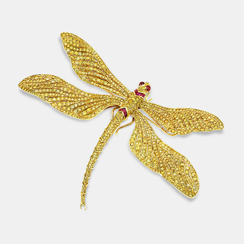 Fancy Intense Yellow Diamond Ring, 14.02 Carats