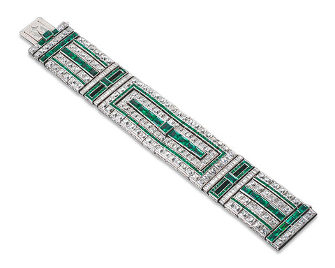 Diamond Link Bracelet, 9.13 Carats