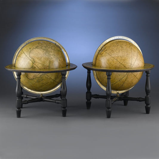 Celestial and Terrestrial Globes: Why the difference in dates?