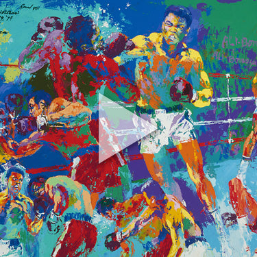 Rumble in the Jungle by Leroy Neiman