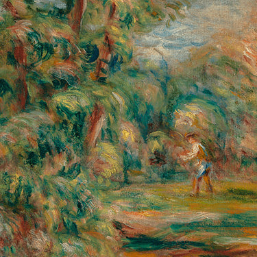 Jardin de Cagnes by Pierre-Auguste Renoir