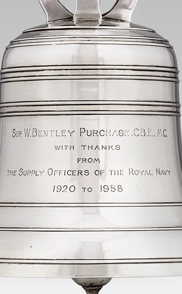 Silver Ship’s Bell for Sir William Bentley Purchase