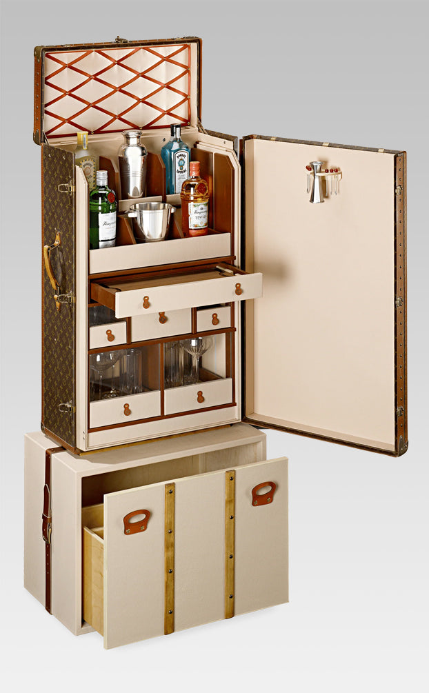 Louis Vuitton Travel Trunk with Bar