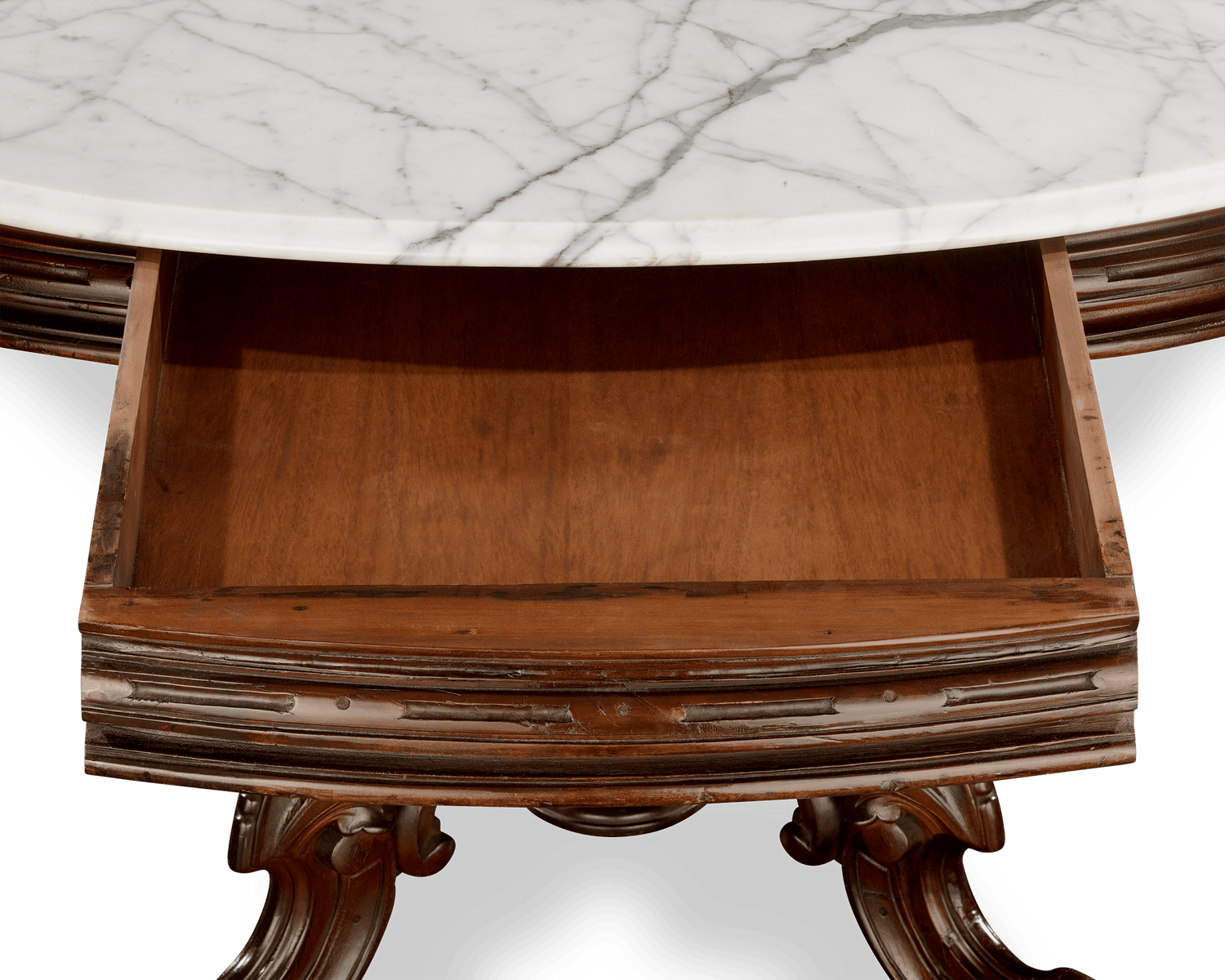 Victorian Marble Top Center Table