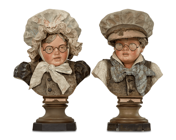 Pair of Austrian Busts