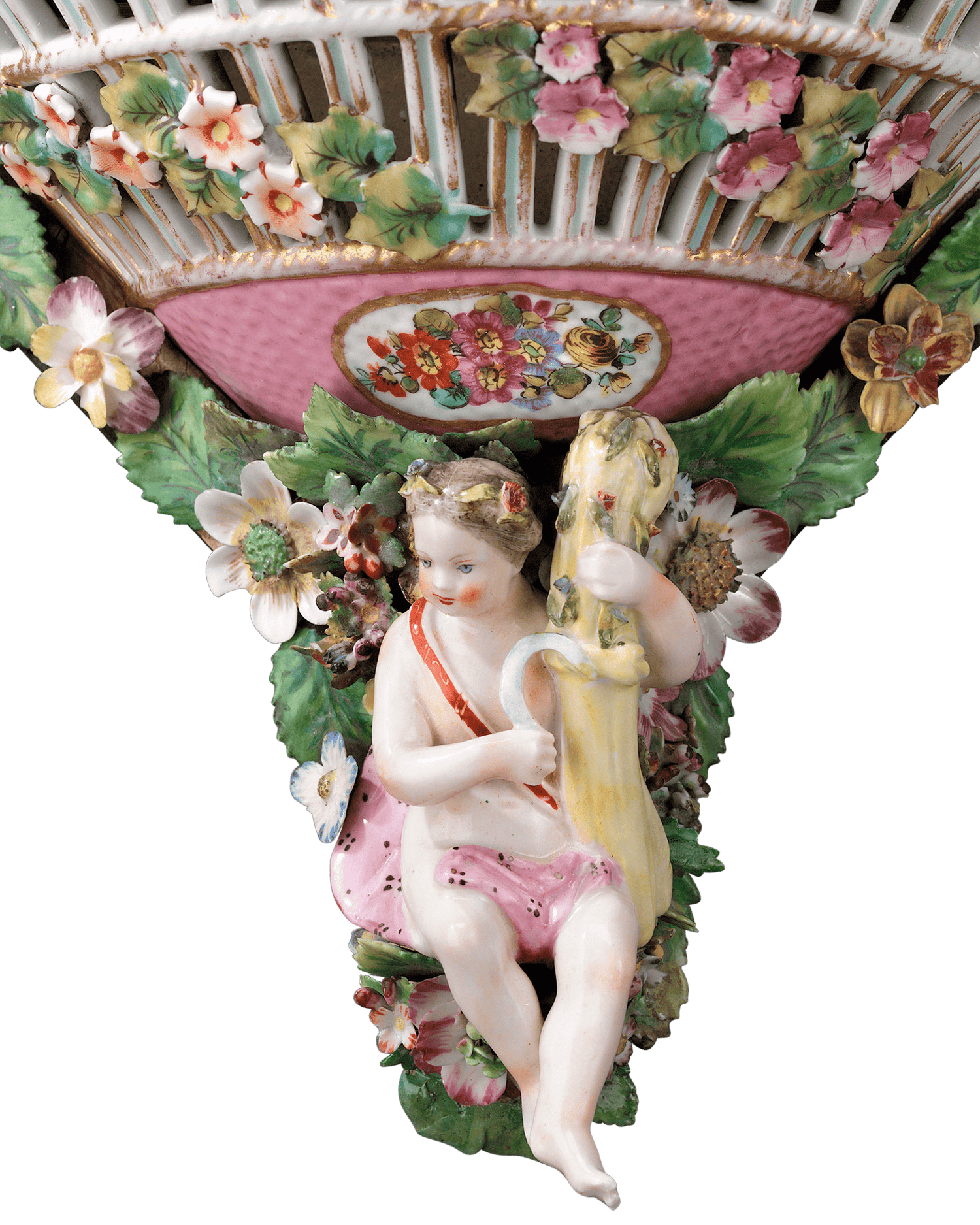 Meissen Porcelain Wall Shelves