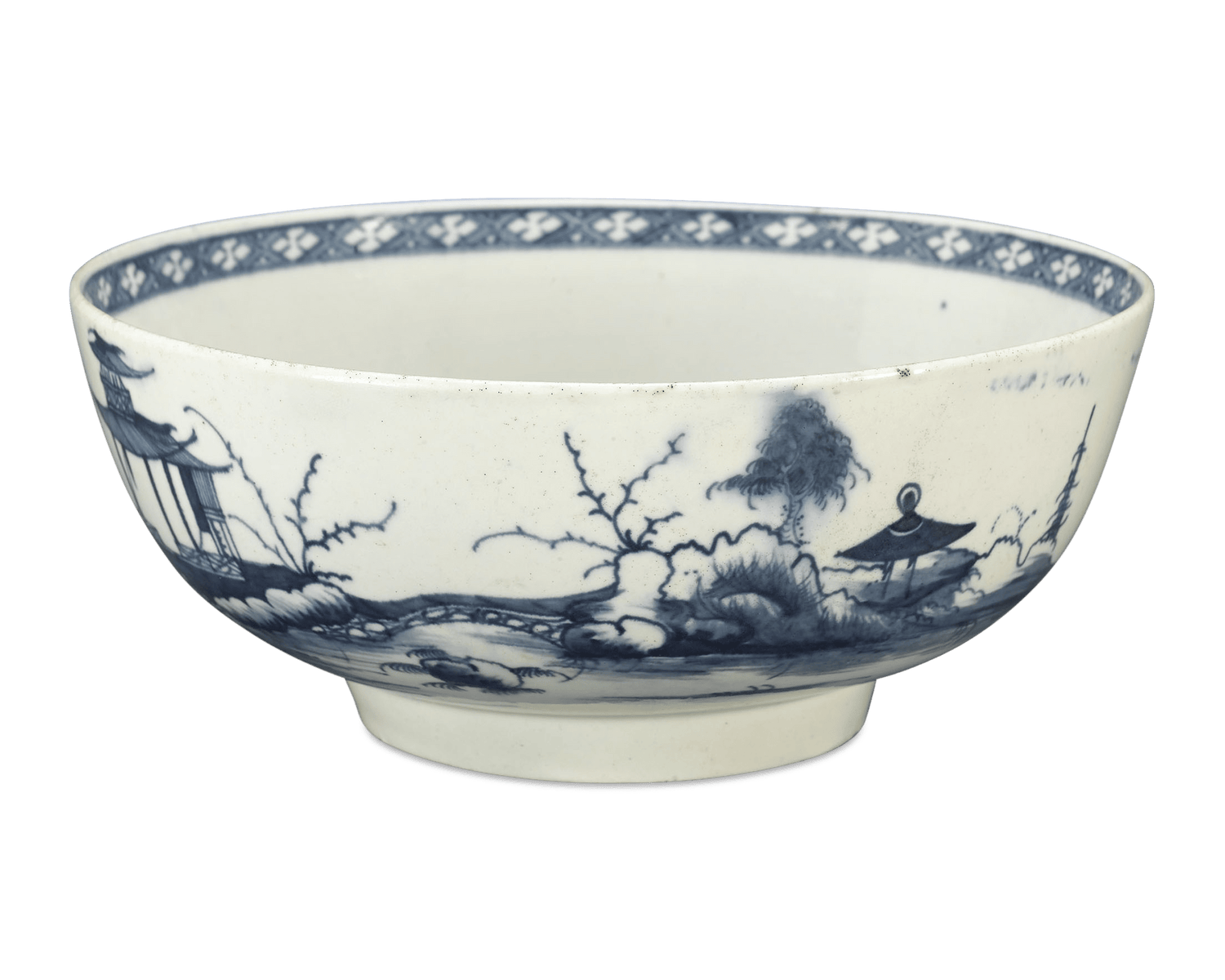 Fine Worcester Wall-Period Bowl
