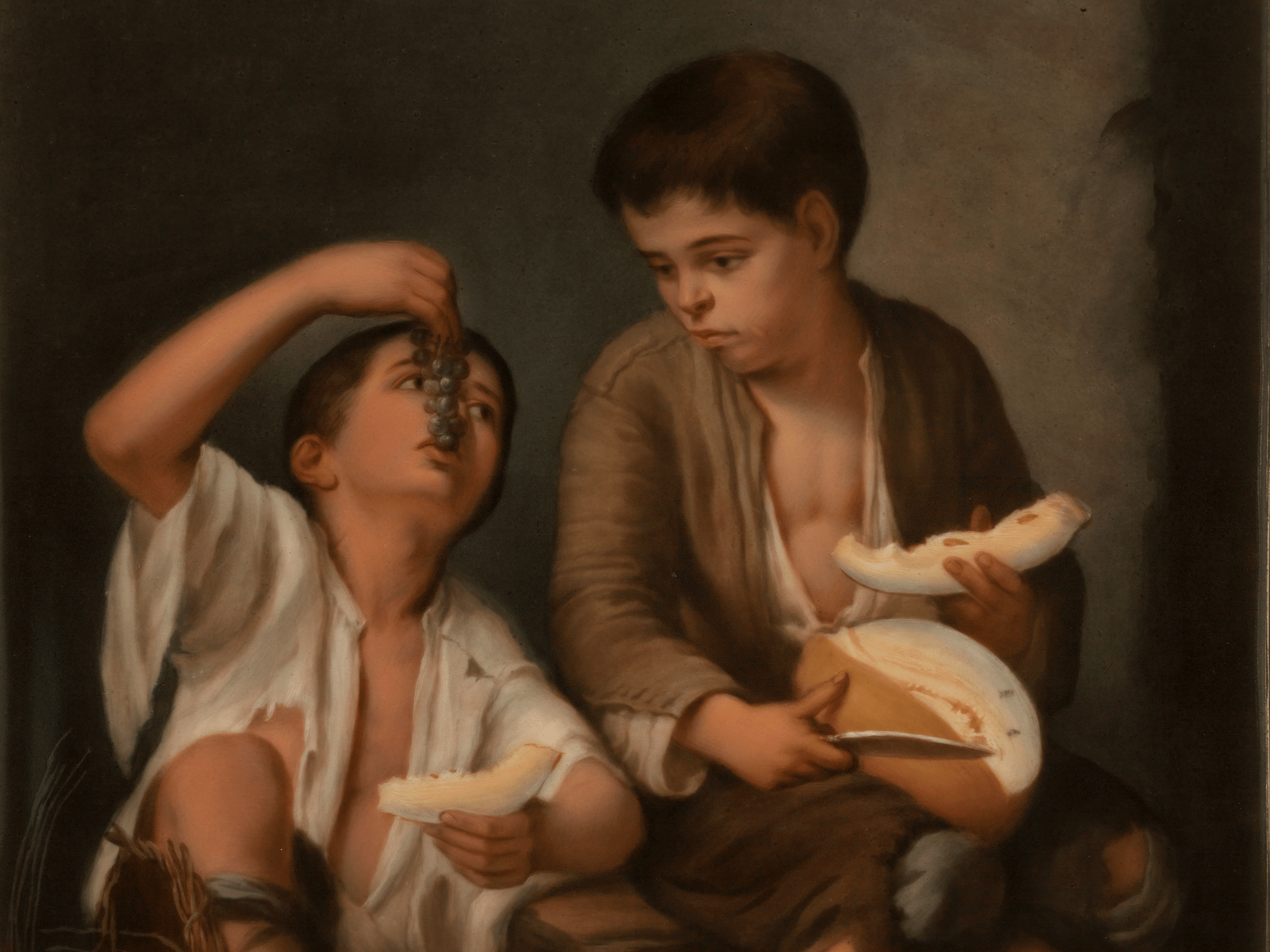KPM Porcelain Painting After Murillo