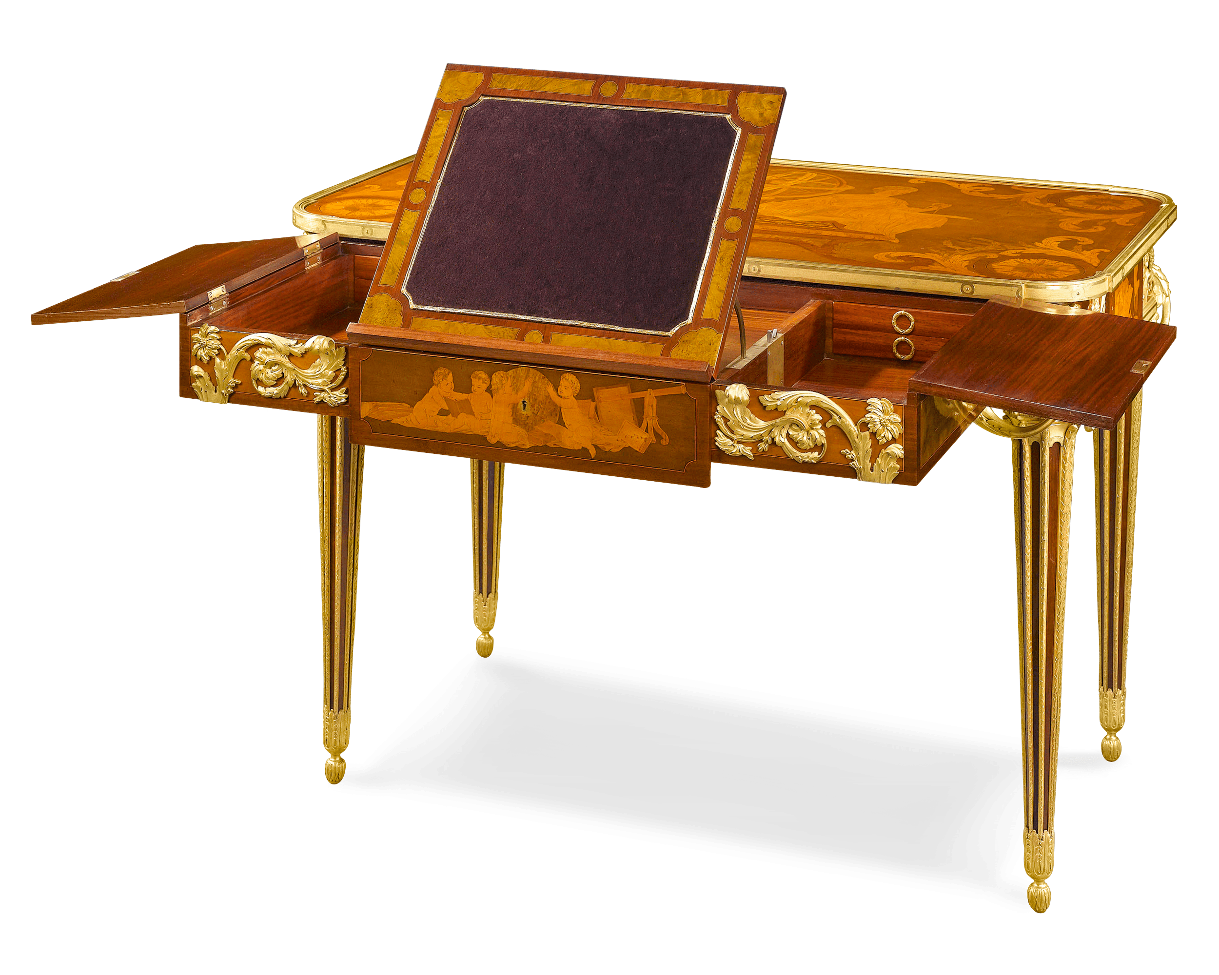 Mechanical Desk by Alfred Emmanuel Louis Beurdeley