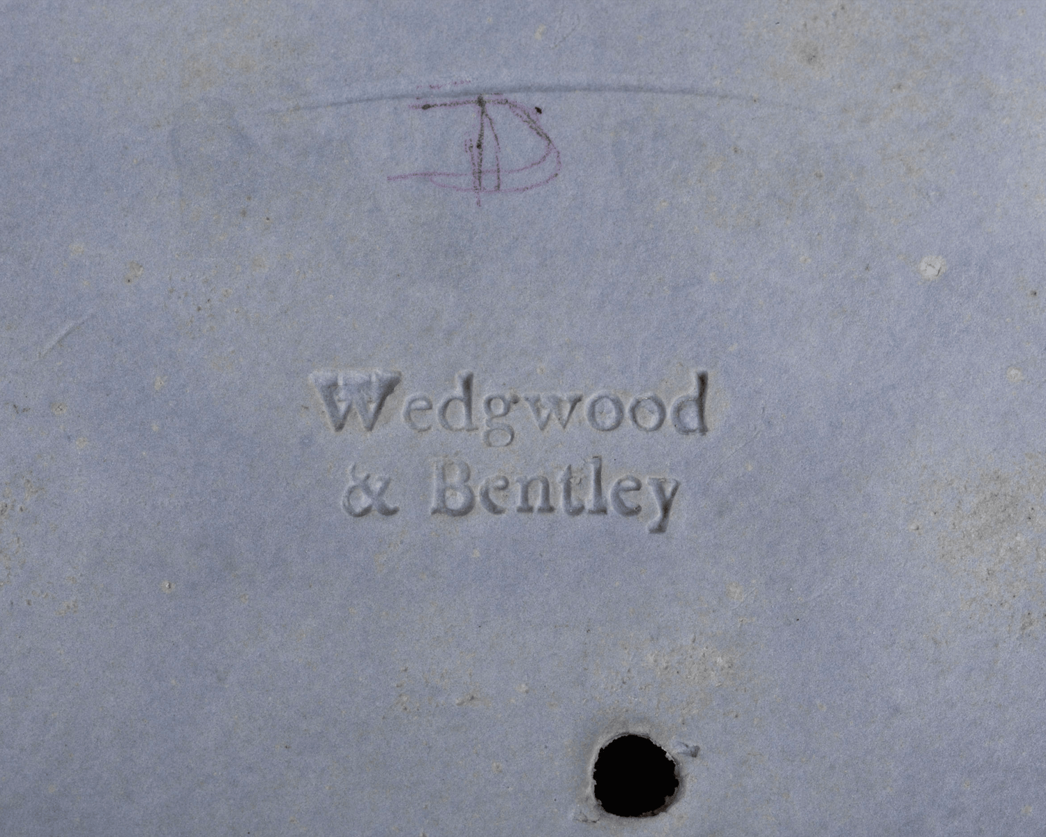 Wedgwood & Bentley Blue Jasper Medallion of  Solon