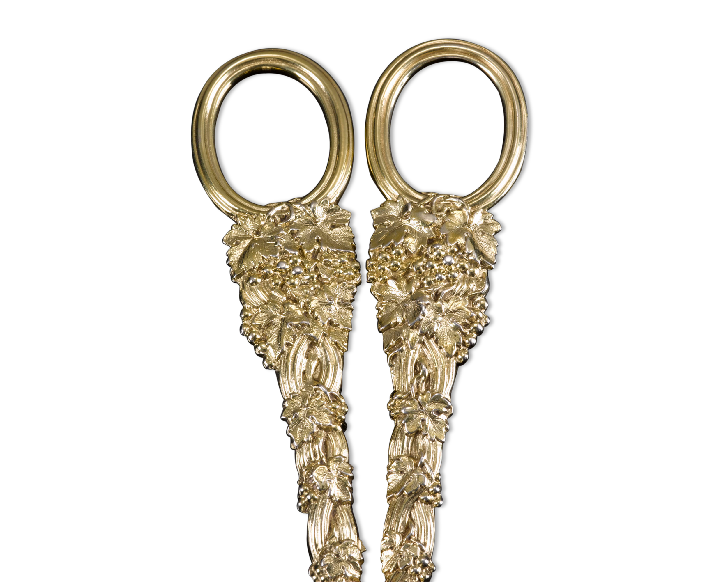 Paul Storr Silver-Gilt Grape Shears